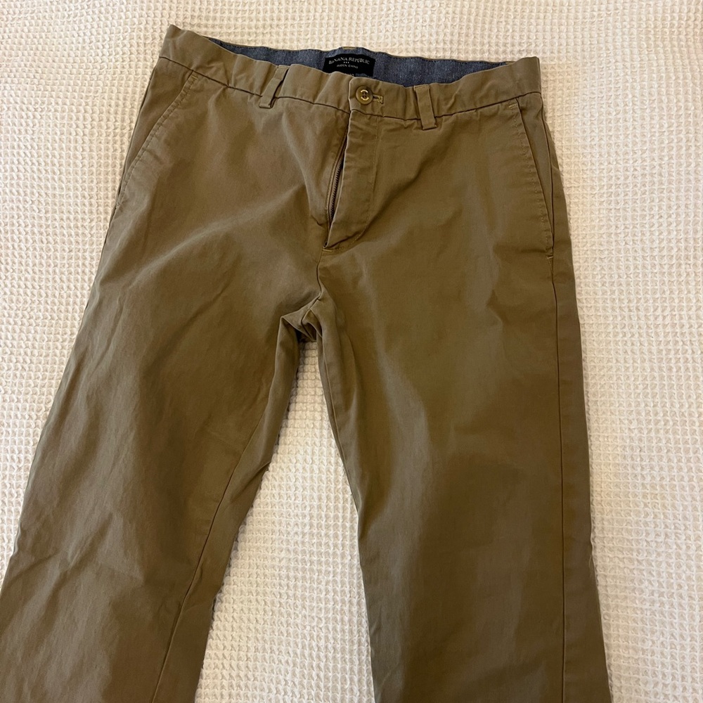 Men's Tan Pants Banana Republic 32 x 32